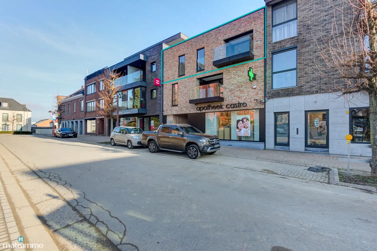 MODERN APPARTEMENT MET 2 SLAAPKAMERS EN OVERDEKT TERRAS IN HET CENTRUM VAN HOESELT foto 23