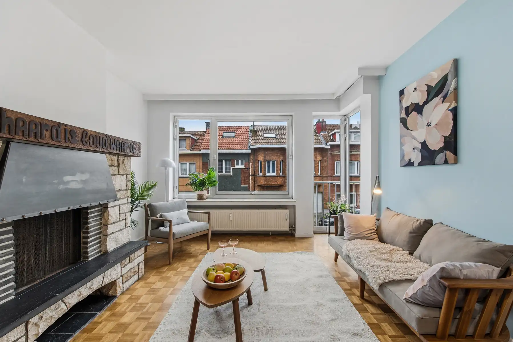 Zeer aangenaam appartement te koop in Molenbeek (Brussel) met twee terrassen foto 7