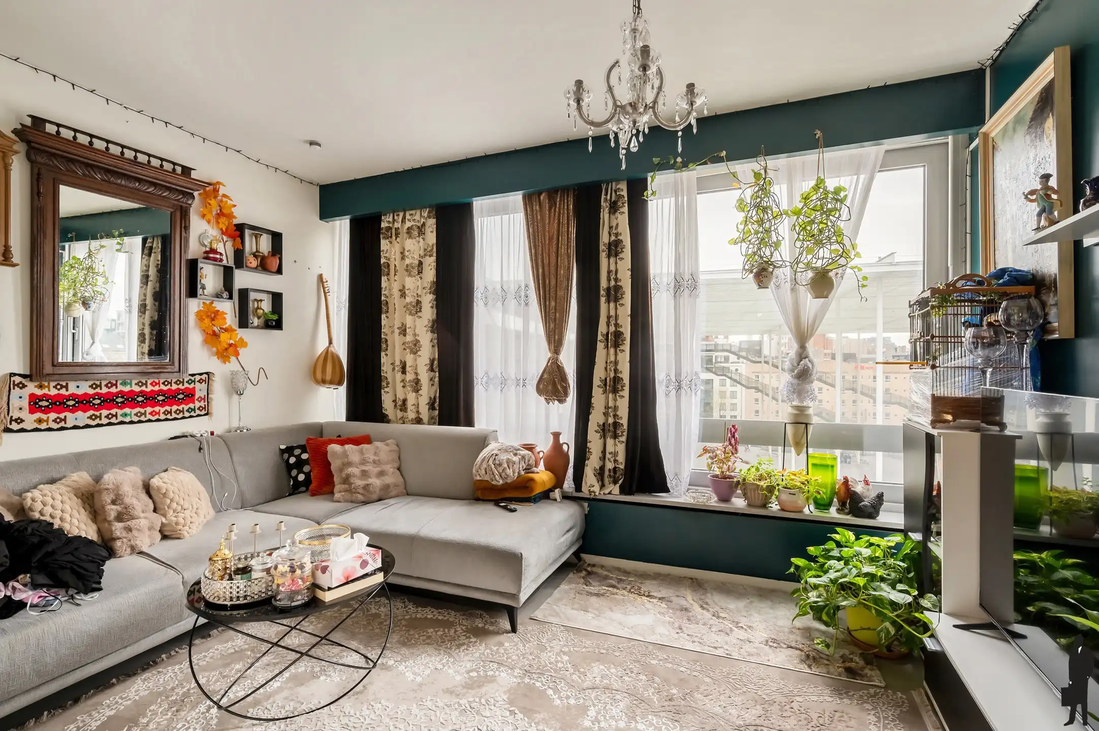 Studio met zicht op Theaterplein foto 2