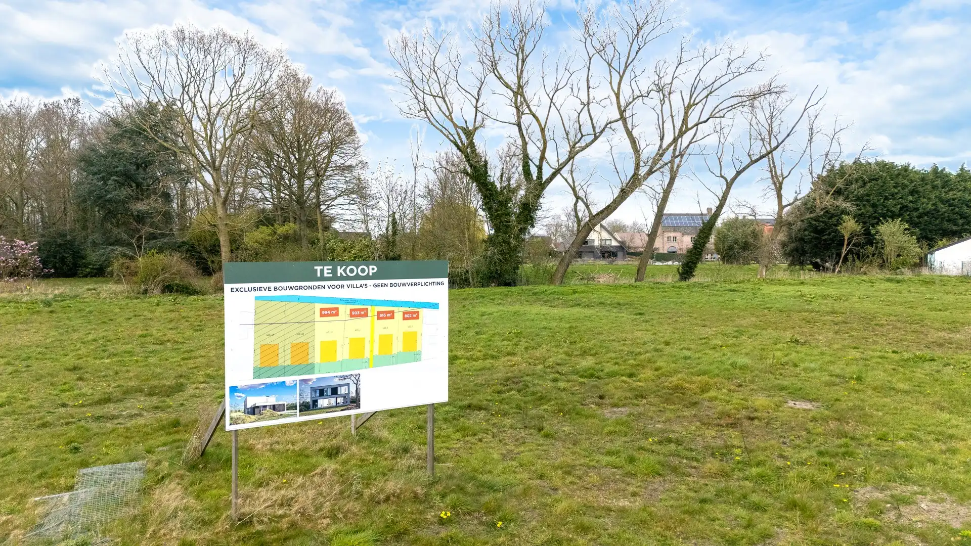 Perceel grond voor de bouw van een alleenstaande villa foto 3