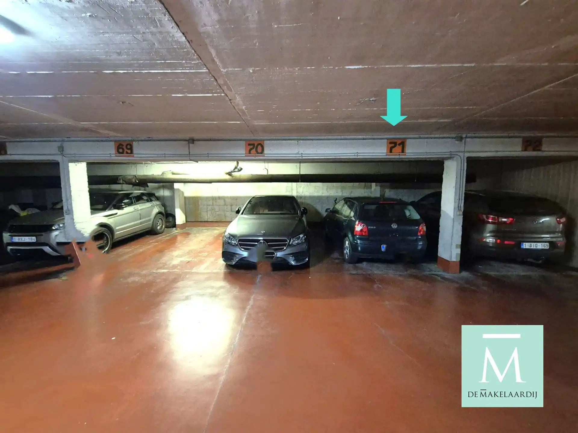 Ondergrondse autostaanplaats vlakbij het centrum van Mechelen foto 3