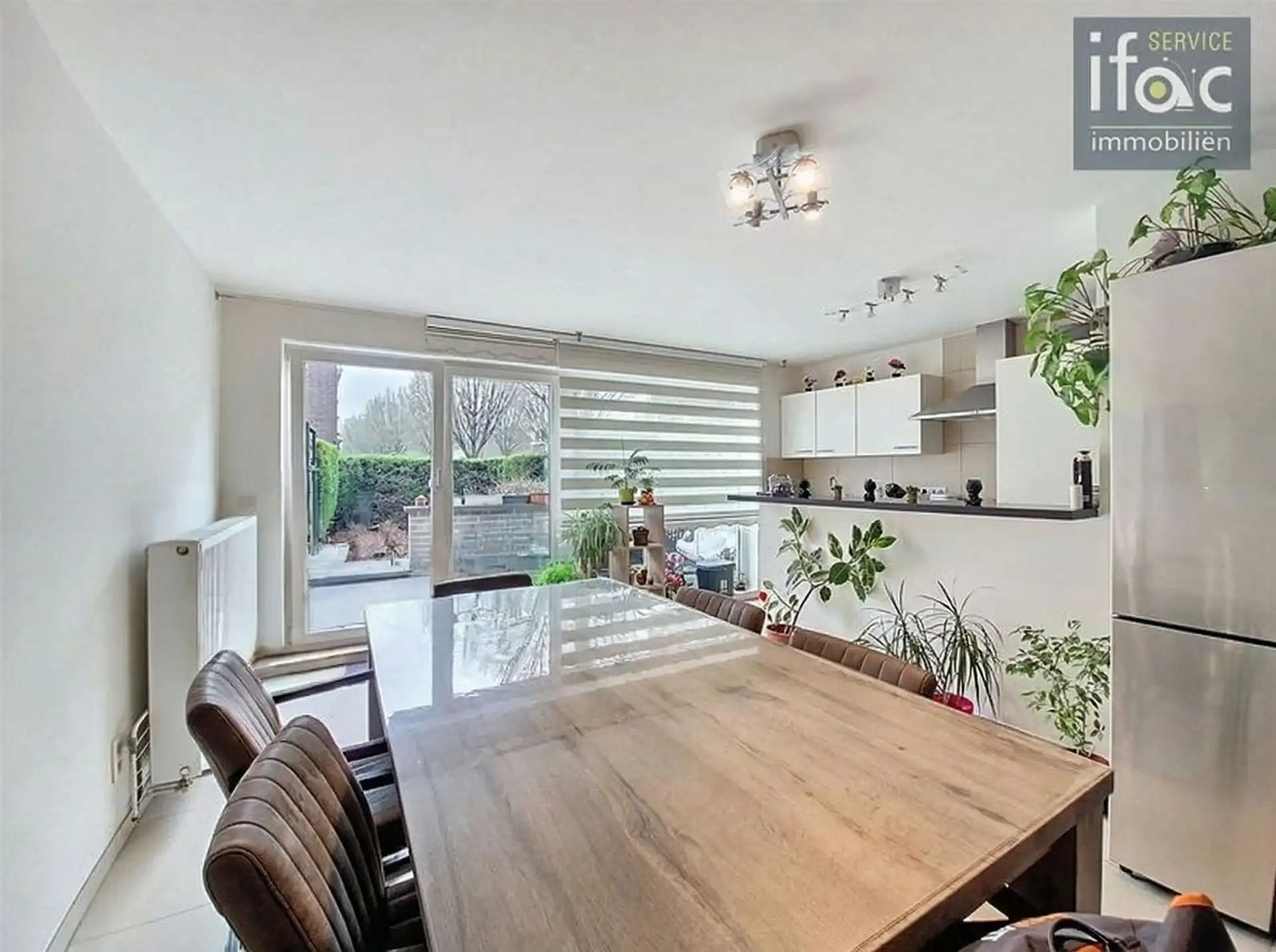 Gelijkvloersapp EPC A met 3 slpks, tuin en terras foto 4