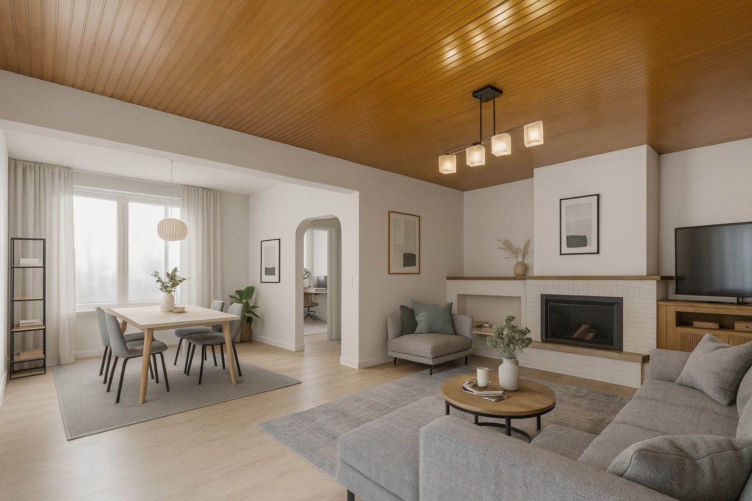 Halfopen gezinswoning in het hart van het landelijke Gontrode, met zicht op agrarisch gebied foto 5