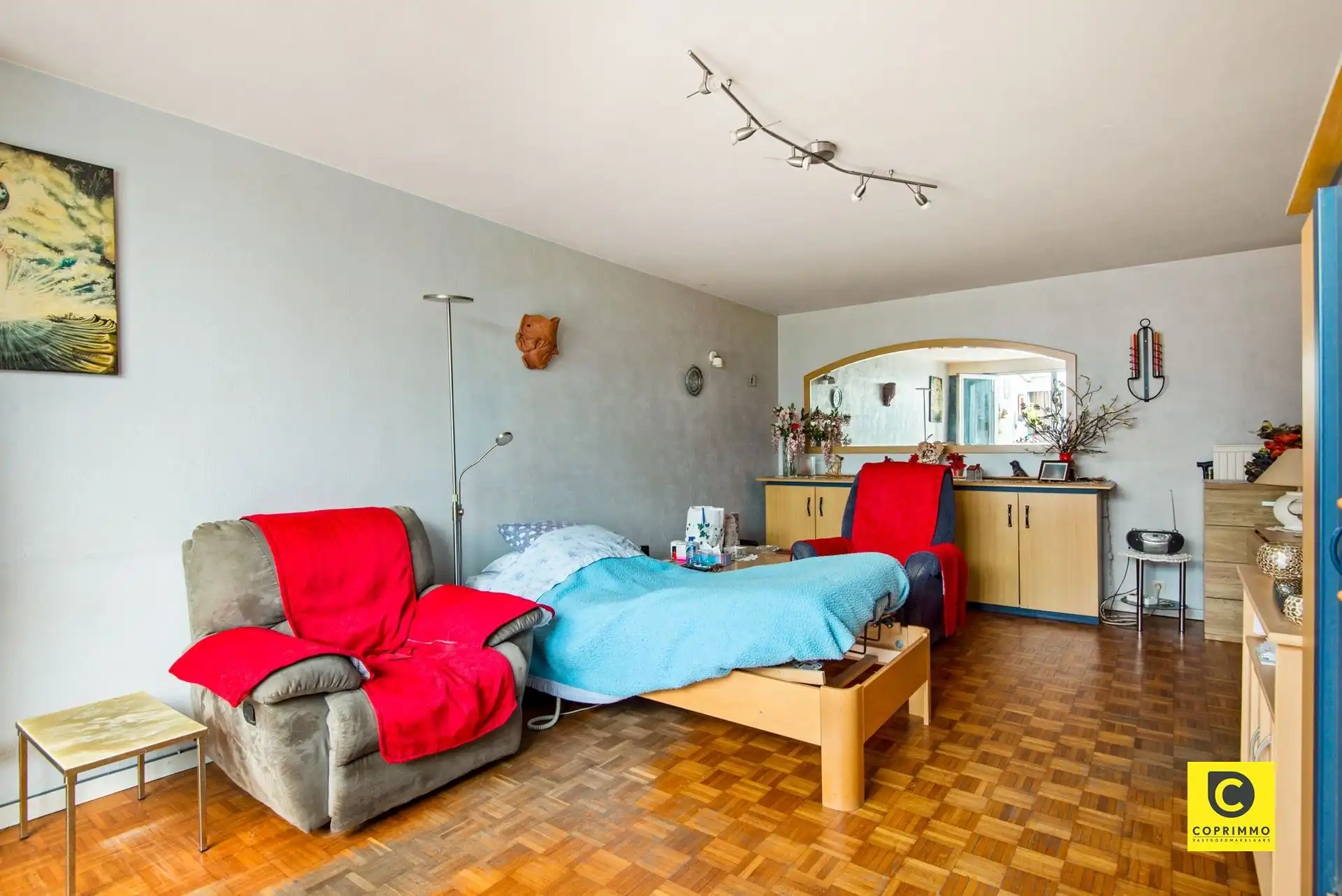 Gelijkvloers app.1 slk met tuin en garagebox foto 7