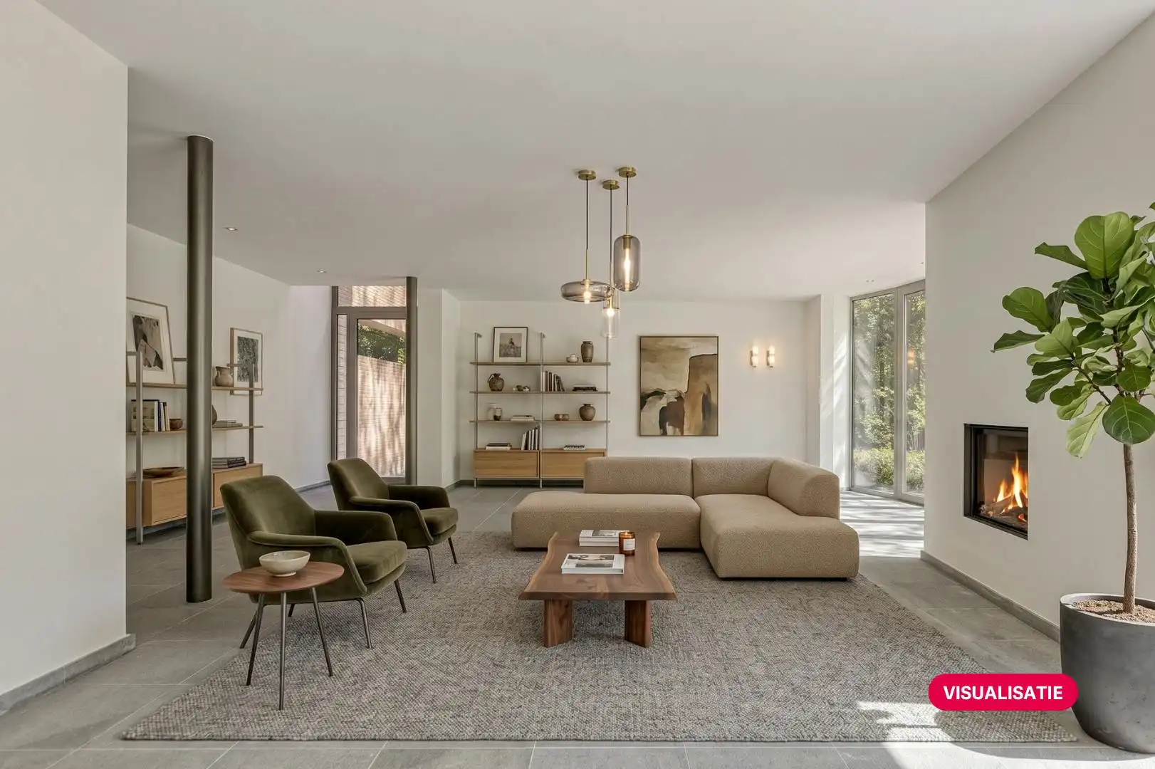 Exclusieve villa in Schilde met ruime zuid-gerichte tuin. foto 12