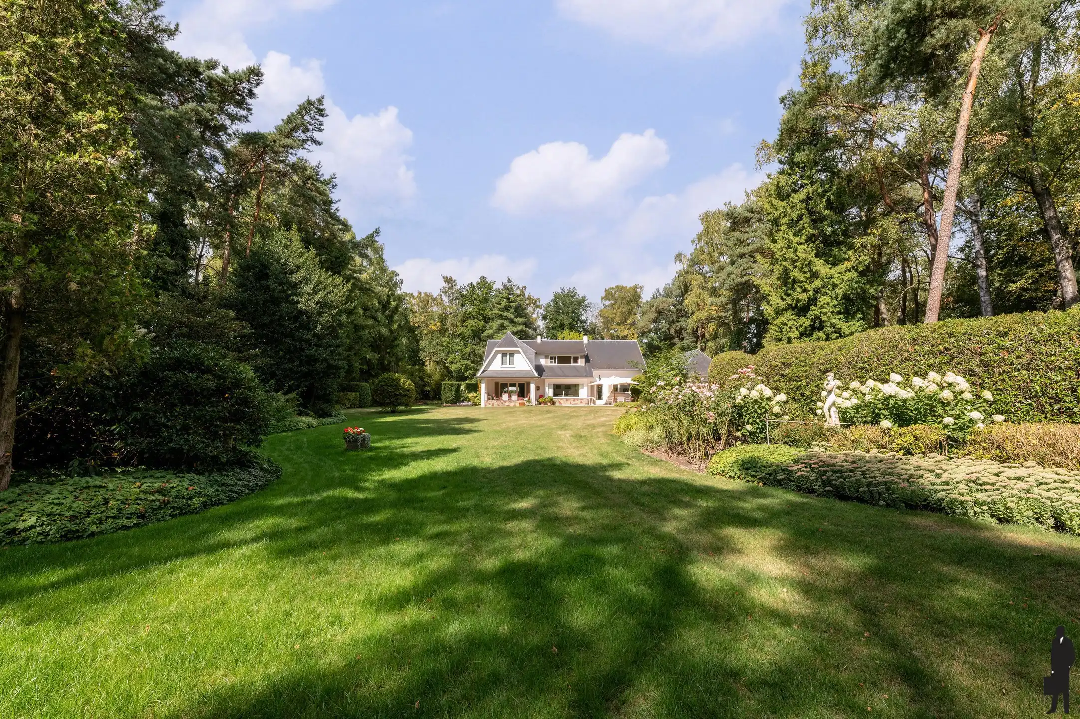 Exclusief landhuis op groen privé domein foto 2