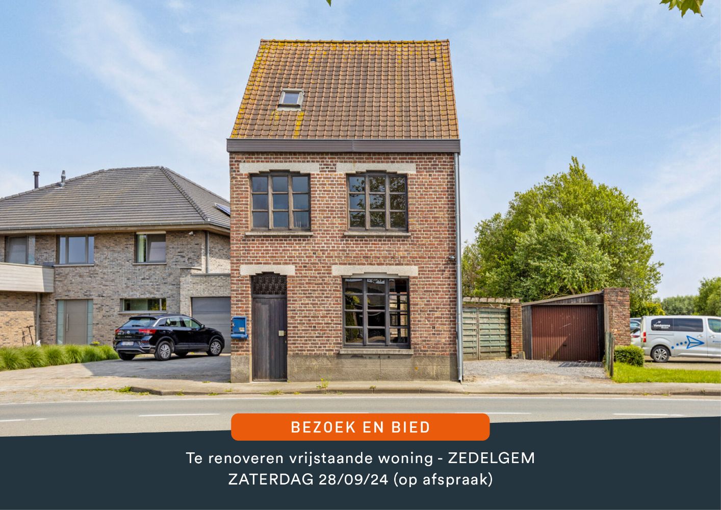 CHARMEVOLLE TE RENOVEREN VRIJSTAANDE WONING met VEEL MOGELIJKHEDEN op perceel van 835 m² foto 1