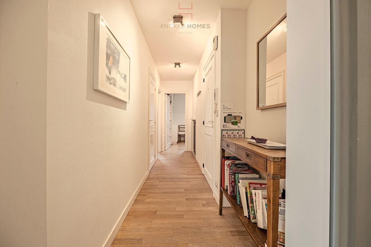 Mooi vakantie-appartement met zongerichte terrassen en open zicht te Duinbergen foto 17