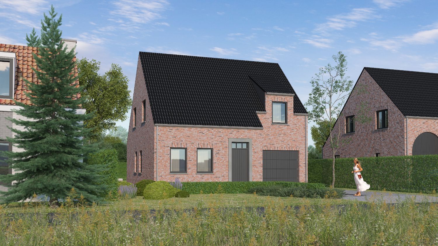 7 landelijke alleenstaande nieuwbouwwoningen in een groene omgeving met prachtig uitzicht! foto 10