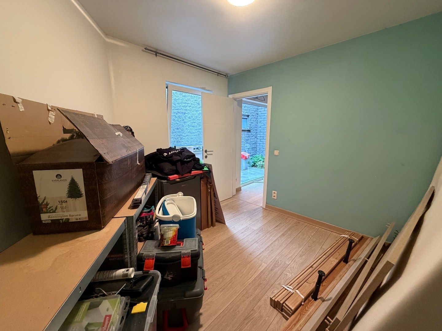 Gelijkvloers app. nabij het Carlos Dierickxplein te Asper. foto 17