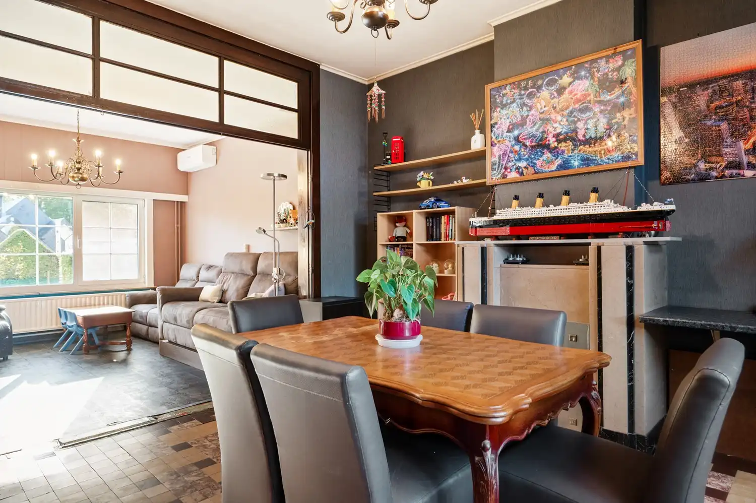 Authentieke woning met 4 slpkrs, loft en magazijn te O-L-V-Waver foto 2