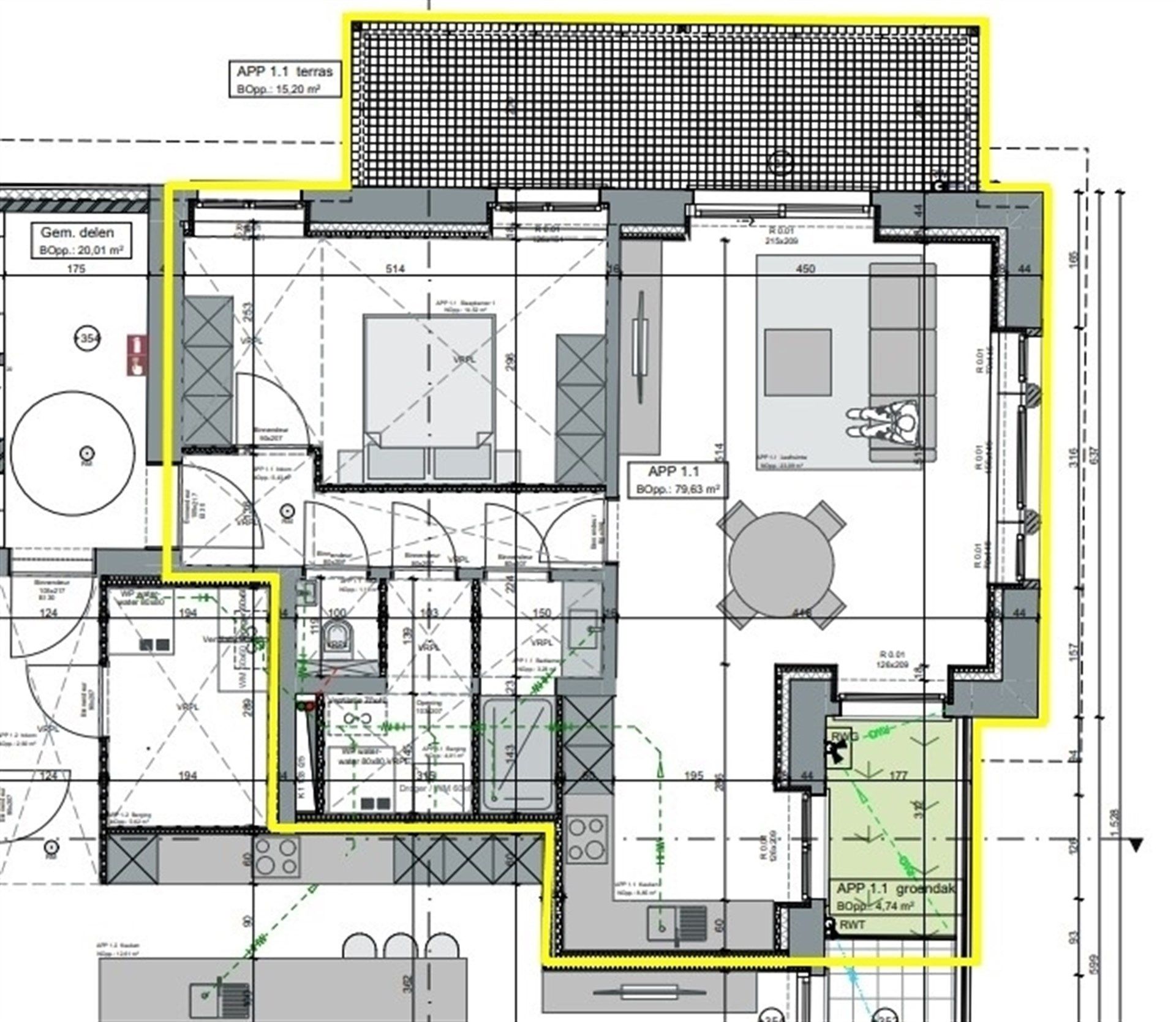 Karaktervol nieuwbouw appartement met groot terras foto 2