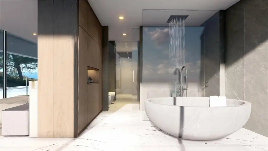 NIEUW GEBOUWDE LUXE VILLA IN MORAIRA foto 7