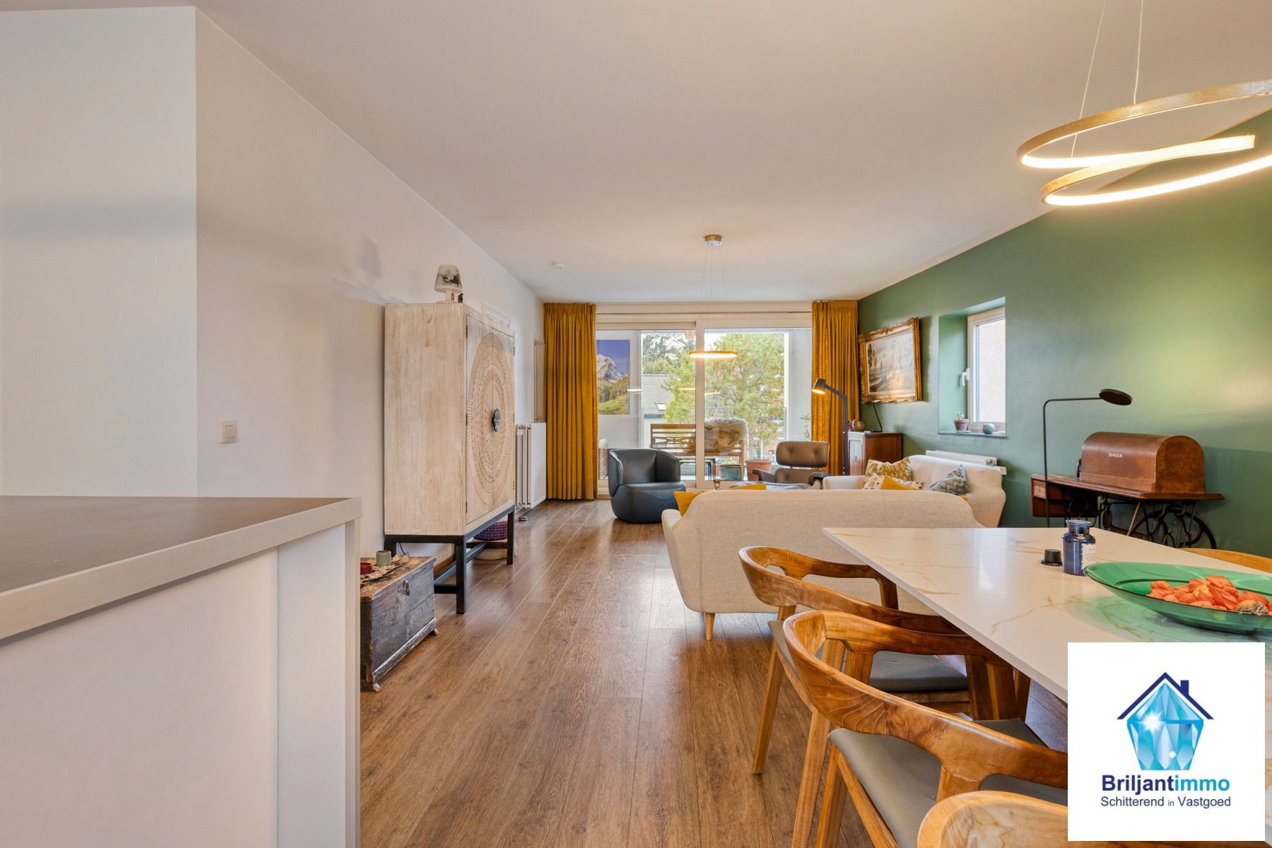 Ruimtelijk leefappartement van 160m², 3 slpk en parking foto 5