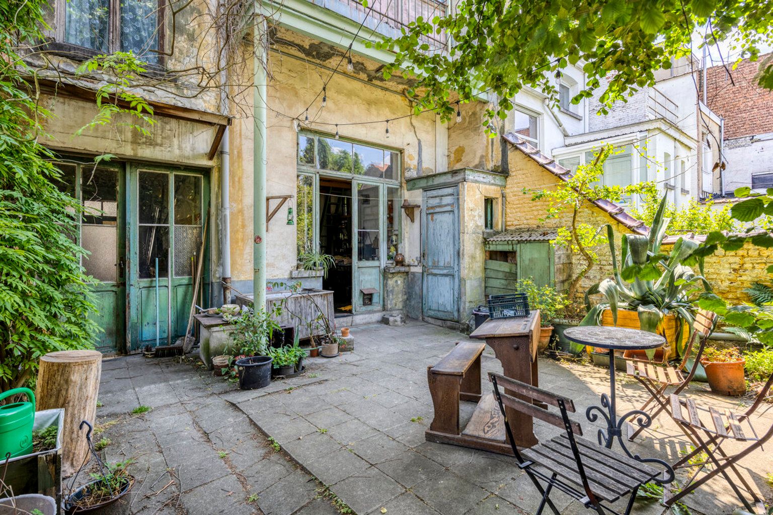 Woonst met achterliggend werkplaats in hartje Ukkel foto 10