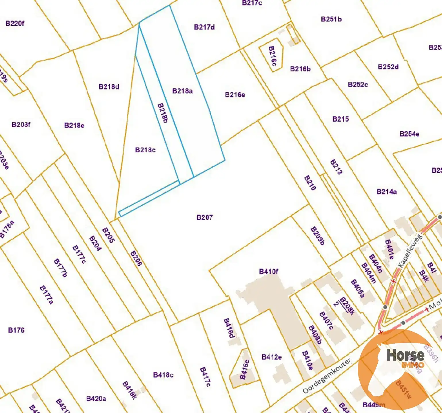 OORDEGEM– Weiland van 69a 80ca foto 2