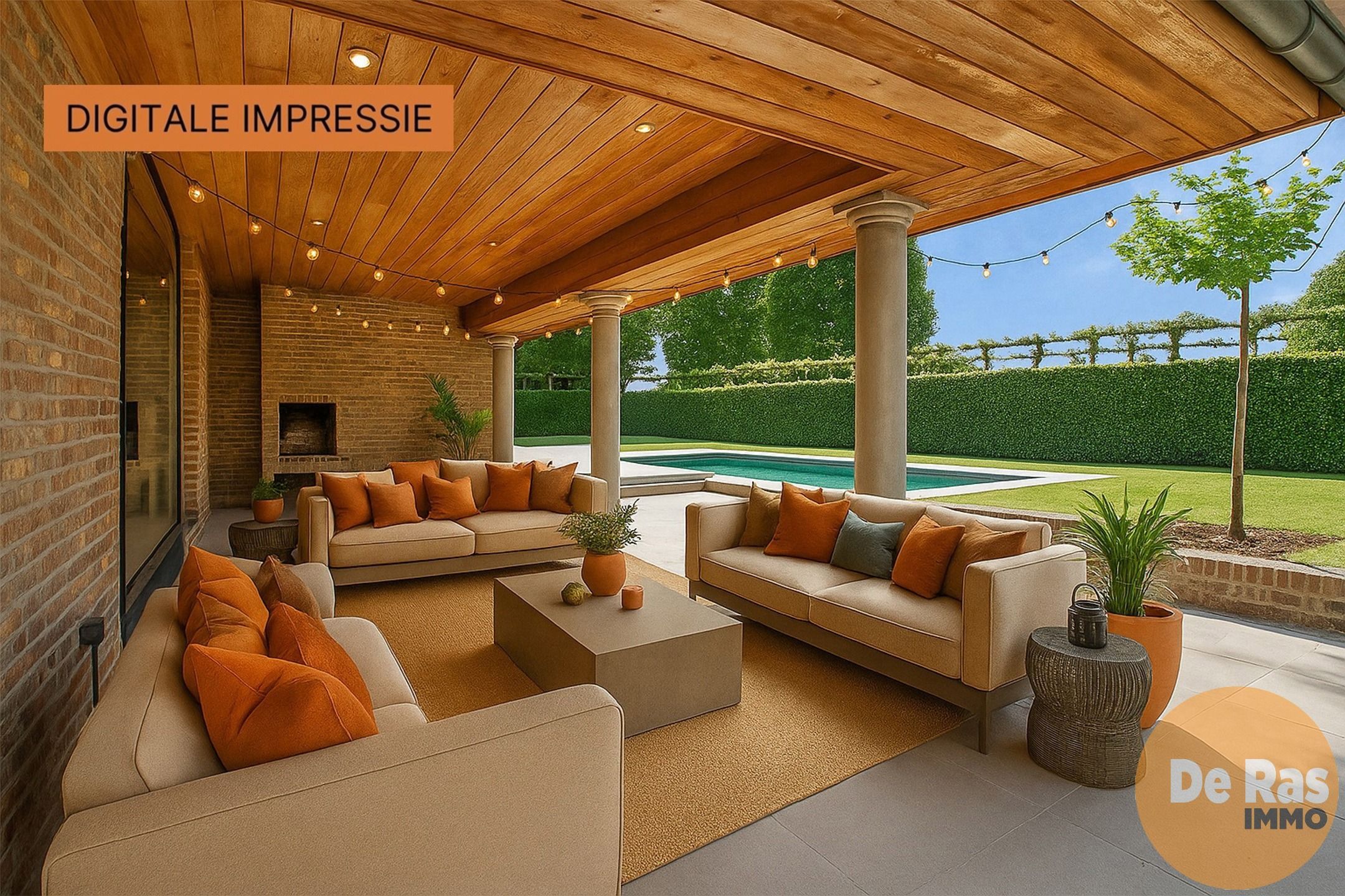 WETTEREN - Exclusieve, landelijke villa met buitenzwembad foto 25