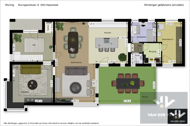 Multifunctioneel eigendom met 2 wooneenheden op een riant perceel van 21 aren 83 centiaren op een goed bereikbare, rustige locatie in Diepenbeek foto 16
