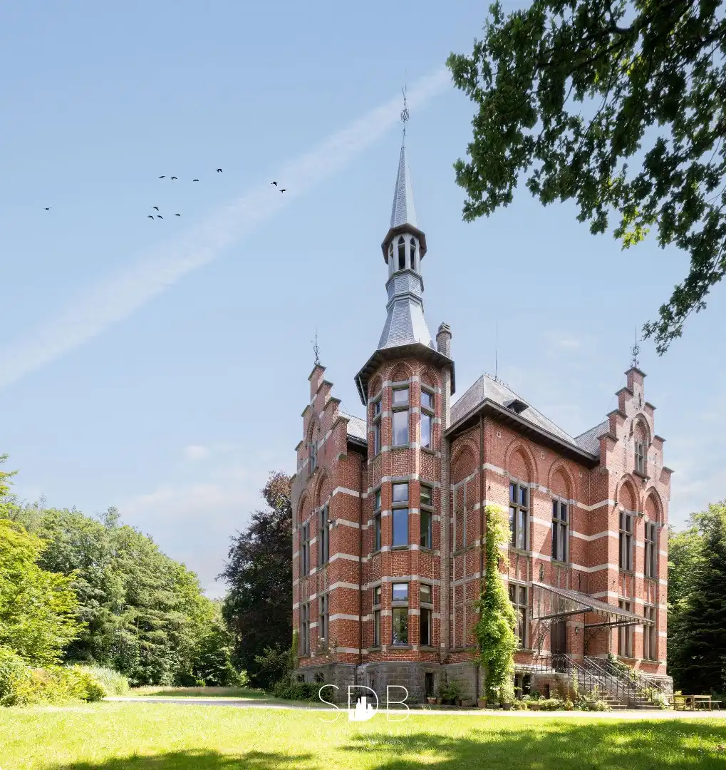 Prachtig kasteel met omringend park, weilanden en stalgebouw op circa 5hectare foto 3
