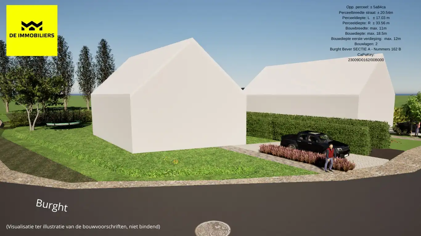 Grond te koop Burght 3 -/LOT 1 - 1547 Bever
