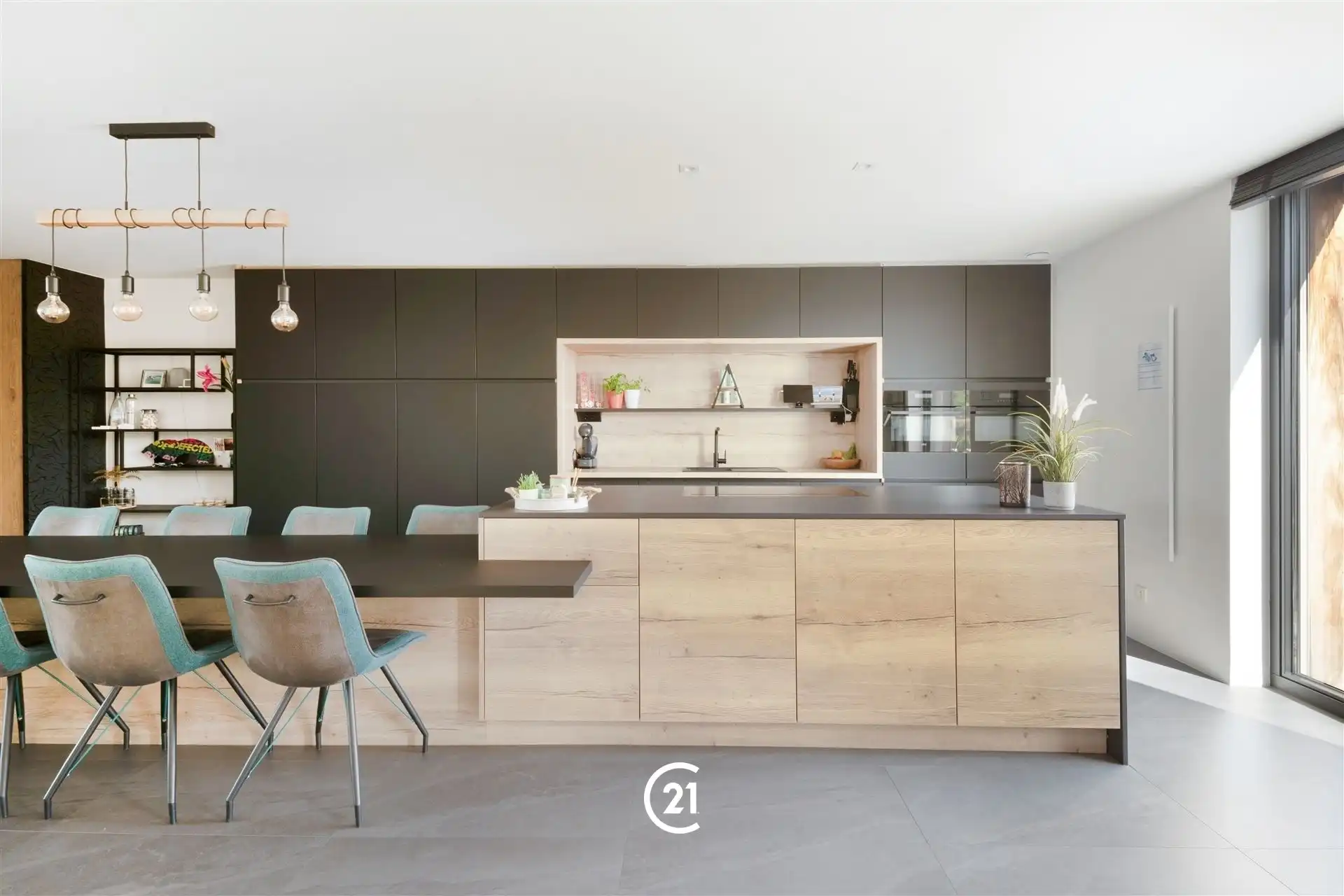 Moderne energiezuinige woning met uniek uitzicht in Gavere foto 4