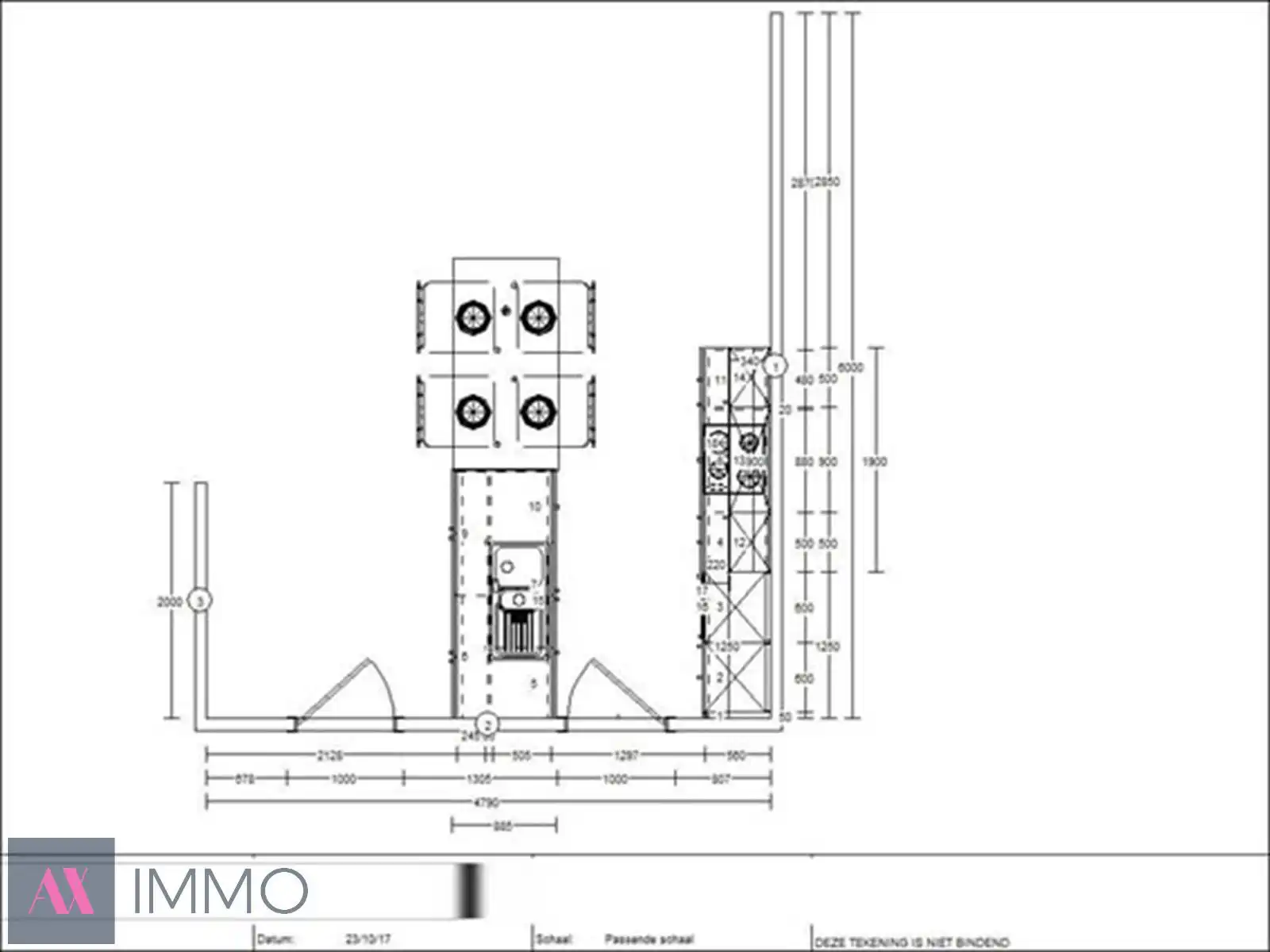 Recent, modern 2 slpk.-appartement met terras, tuin en autostplts. vrij vnf 01/05 foto 17