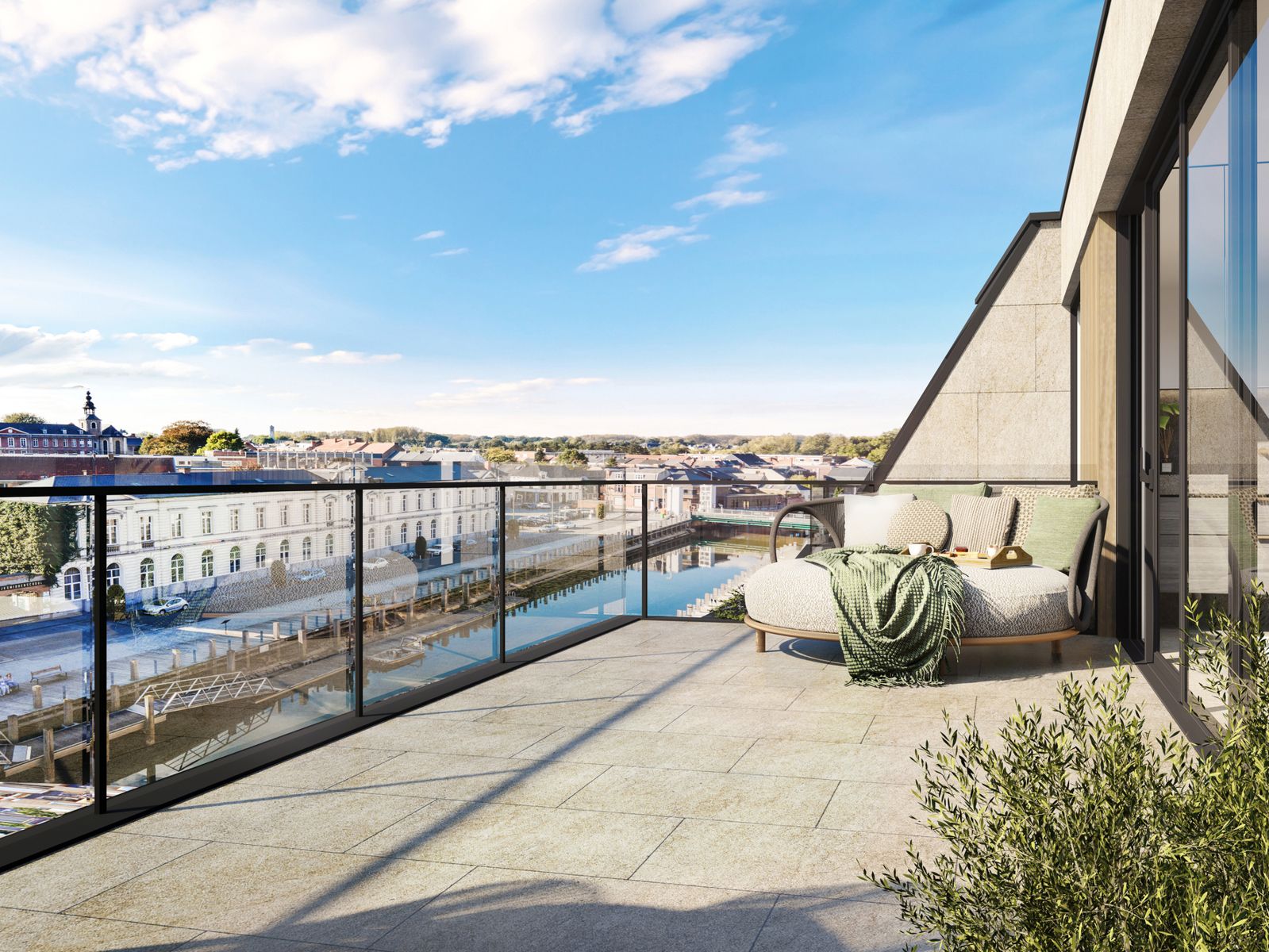 Stijlvolle appartementen met zicht op de "Kaai" foto 6