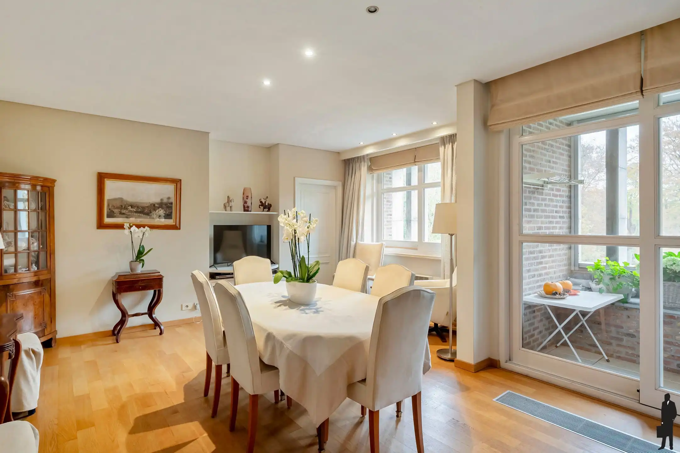 Royale dakduplex kasteel "Blauwhof"! foto 4