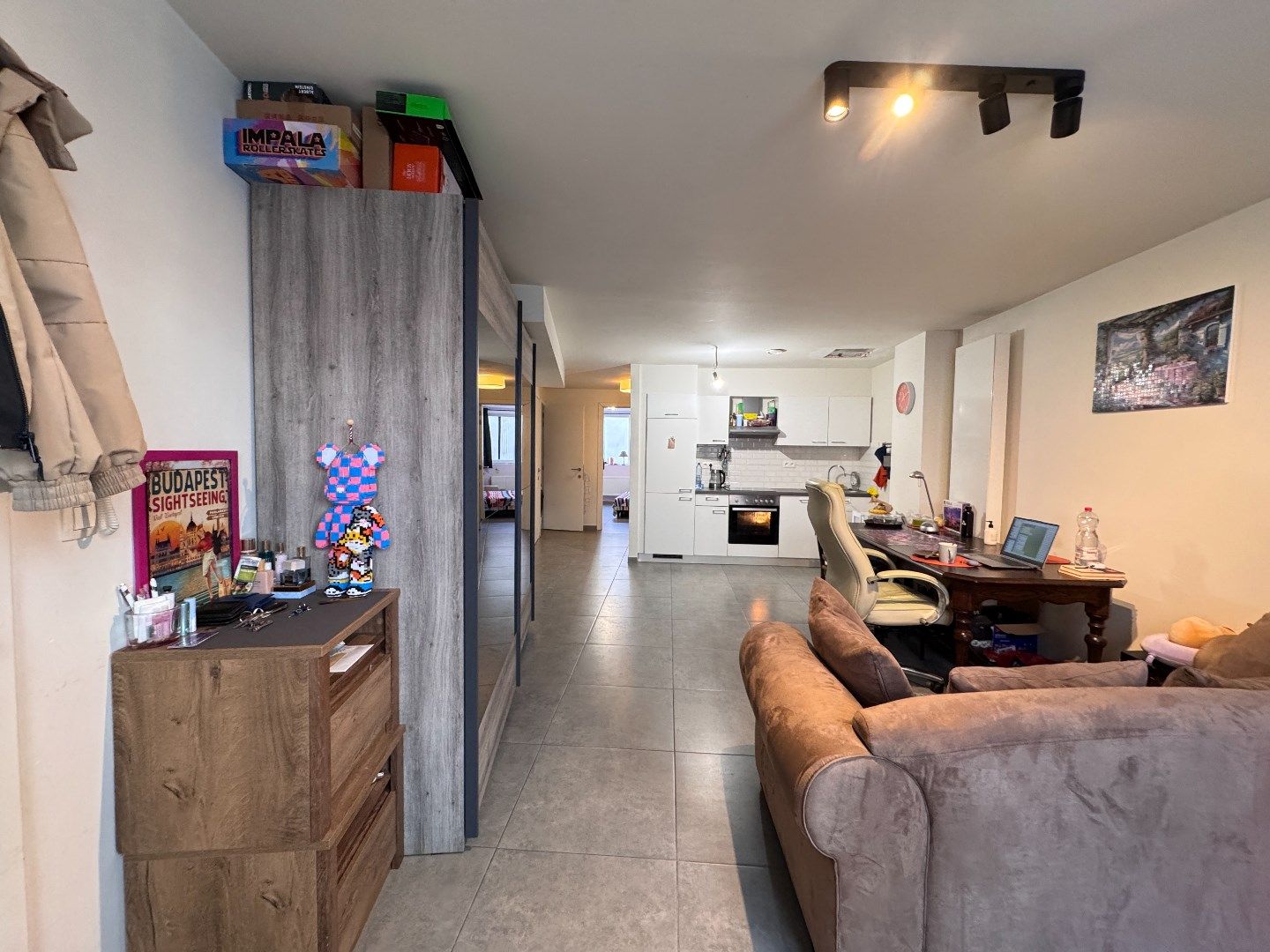 Uitstekend gelegen appartement nabij het begijnhof met koer/terras  foto 2