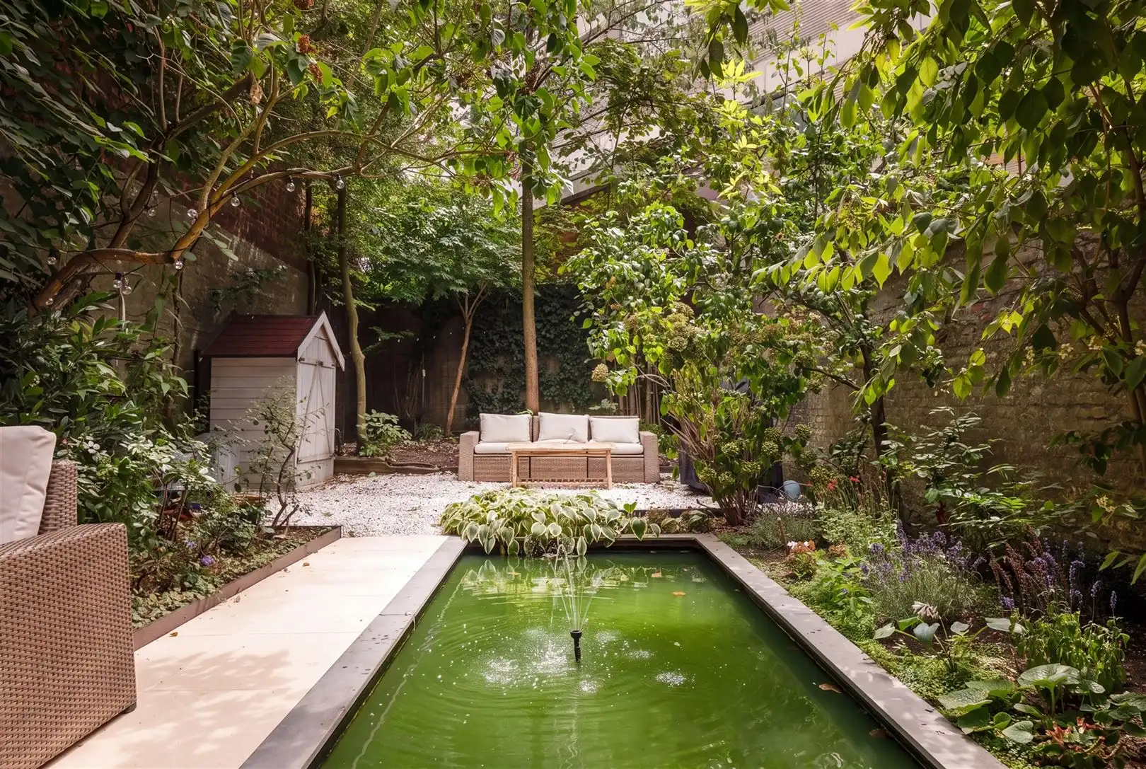 Ruime herenwoning met tuin en vijver, tussen Park Spoor Noord en het centrum foto 12