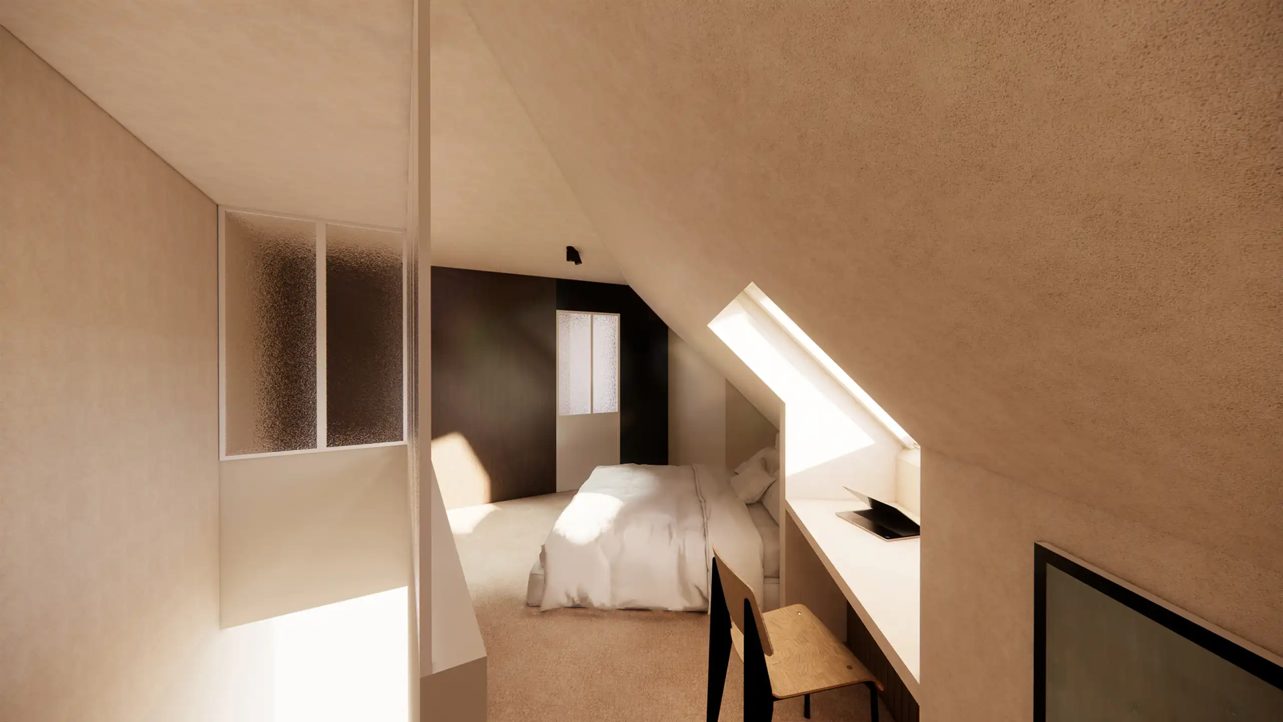 Exclusief duplex-appartement met zonneterras en open zicht.. foto 23