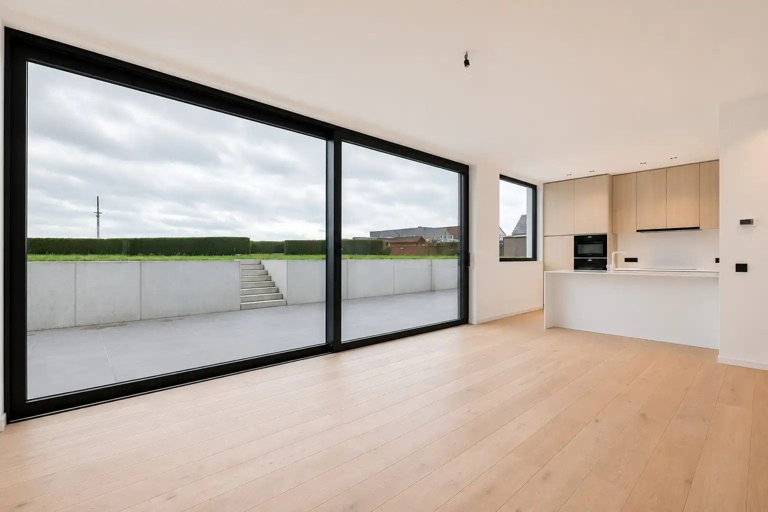 Ruime afgewerkte nieuwbouwwoning met landelijk zicht! foto 9