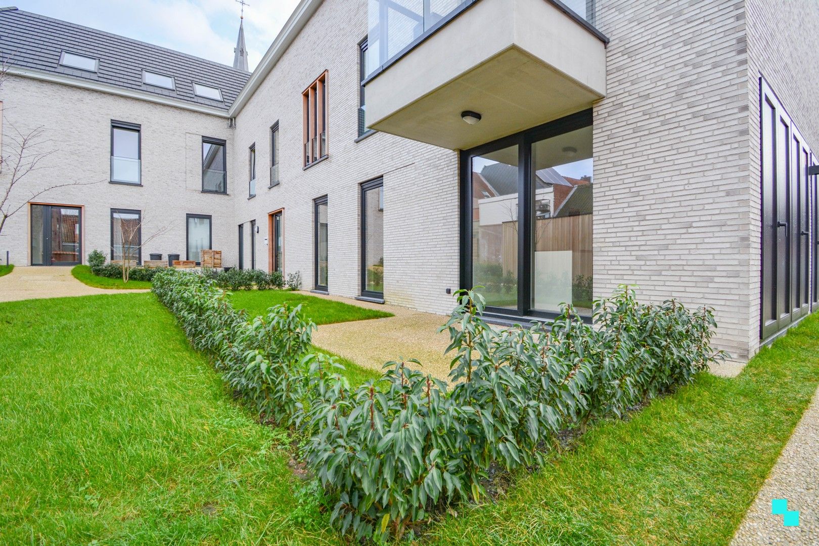 Nieuwbouw gelijkvloers appartement met tuintje in dorpskern Gits foto 10