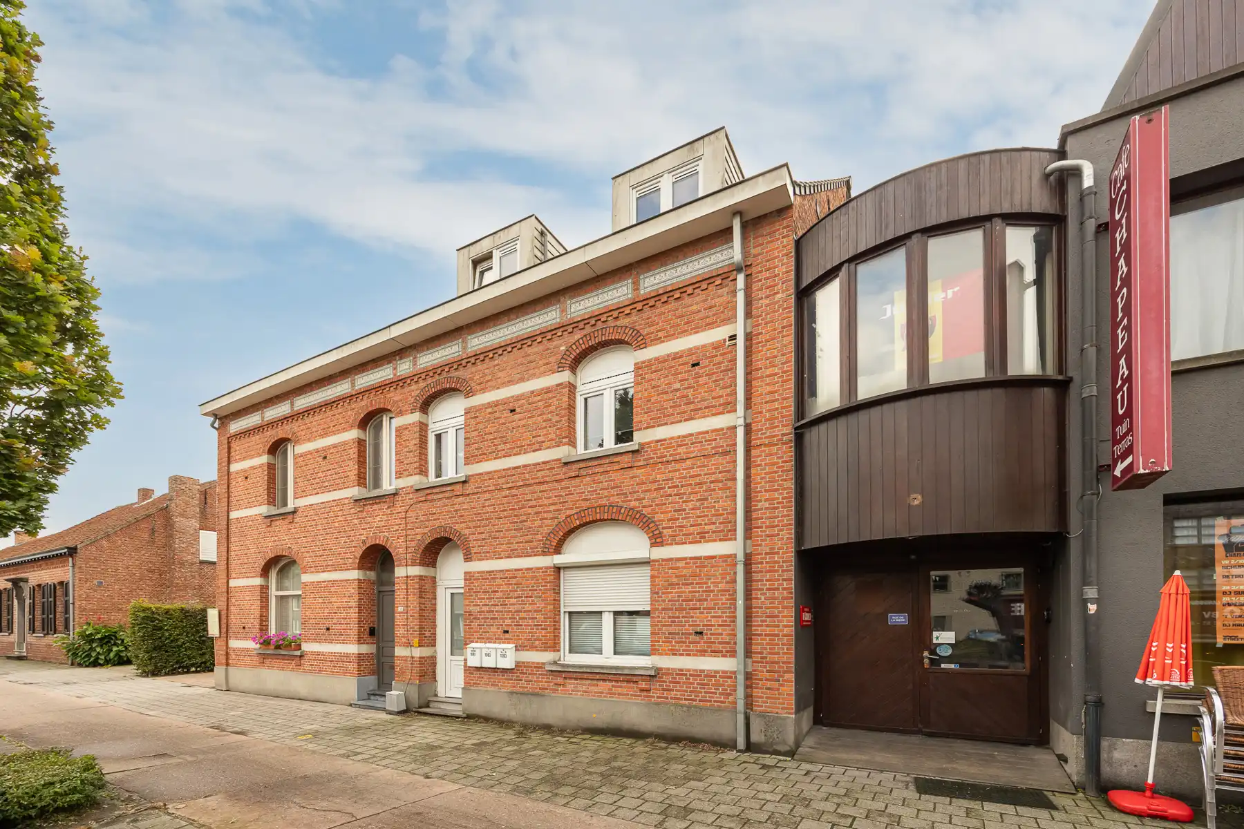 Dakppartement met 1 slaapkamer in het centrum van Merksplas. foto {{pictureIndex}}