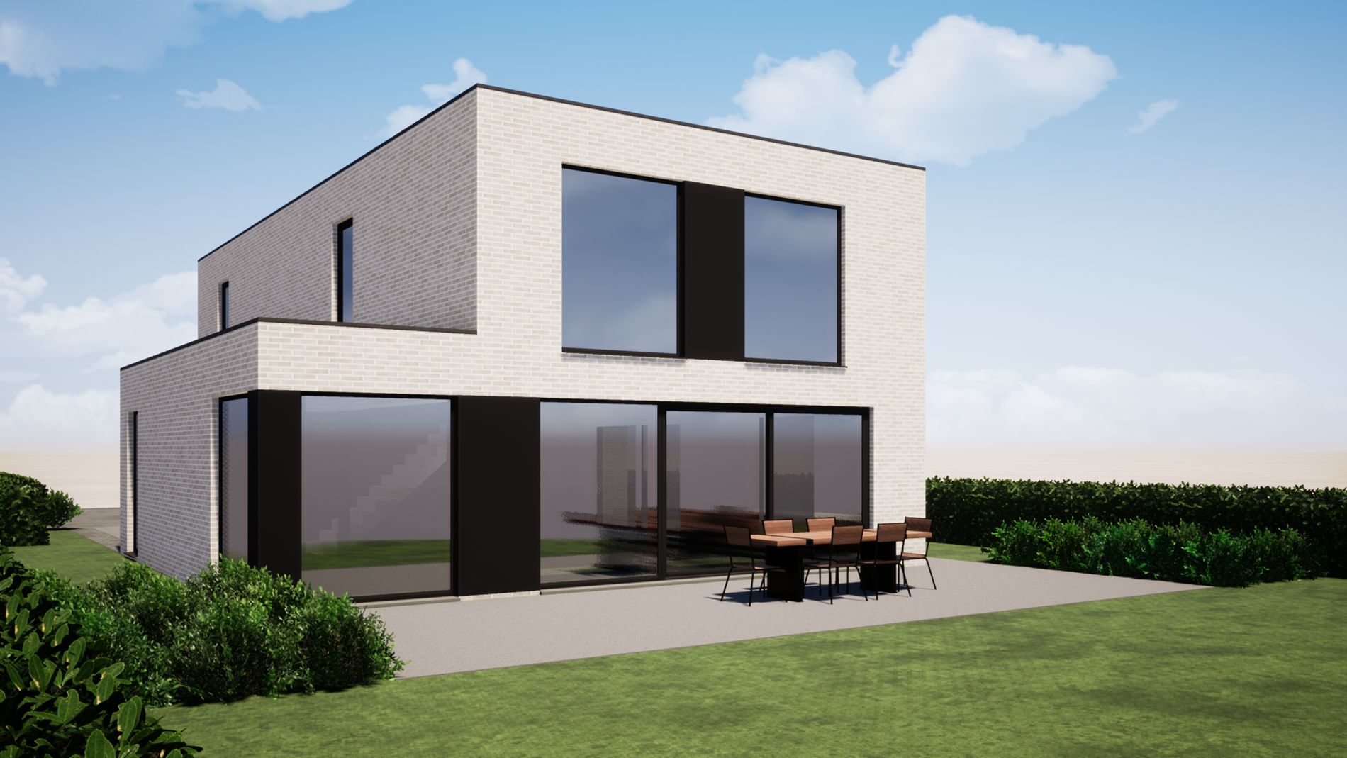 Exclusieve villa op 1.214 m² met bedrijfsruimte op centrale ligging te Oudenburg foto 4
