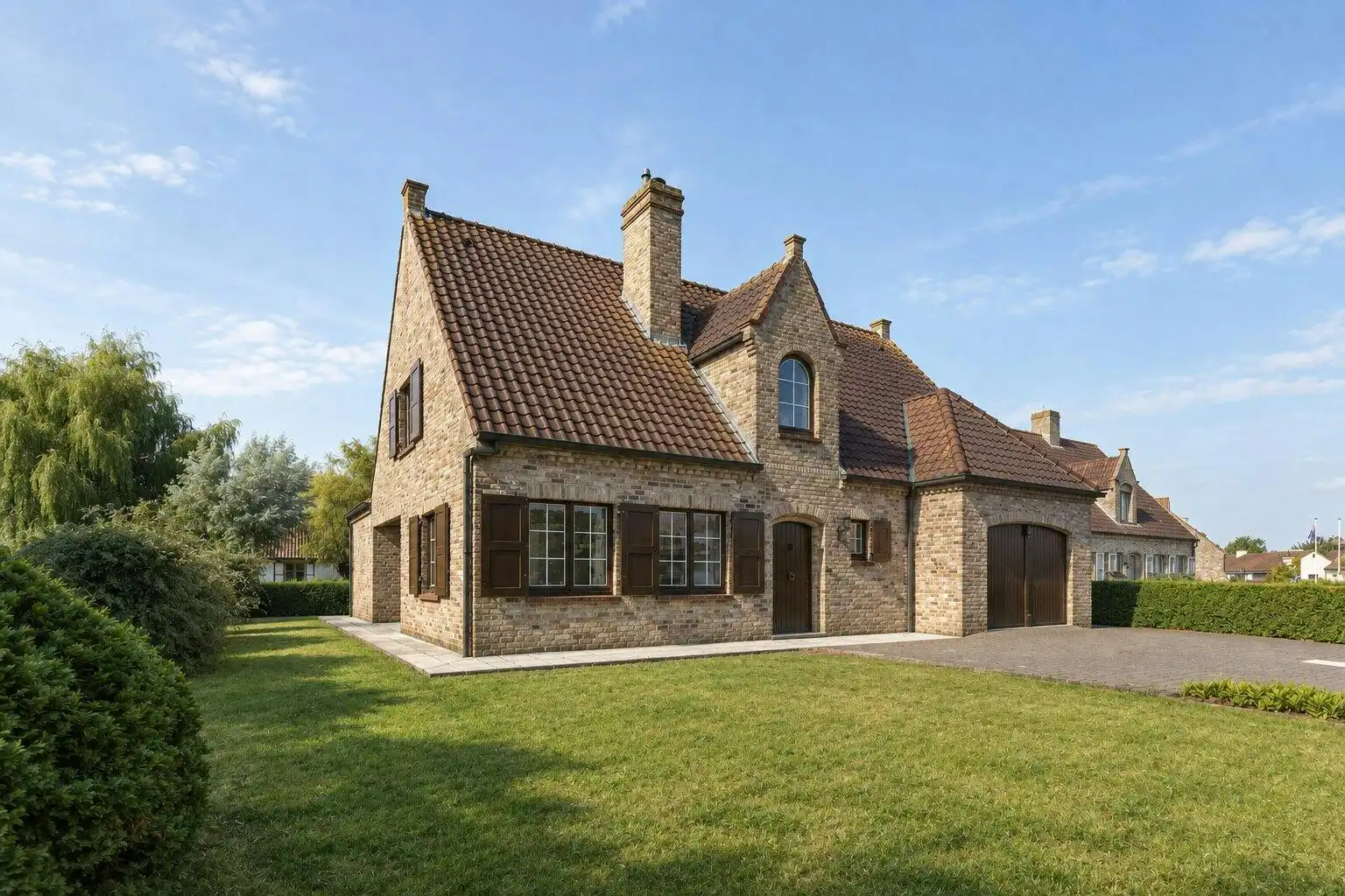 Ruime alleenstaande villa te koop in Dudzele foto {{pictureIndex}}