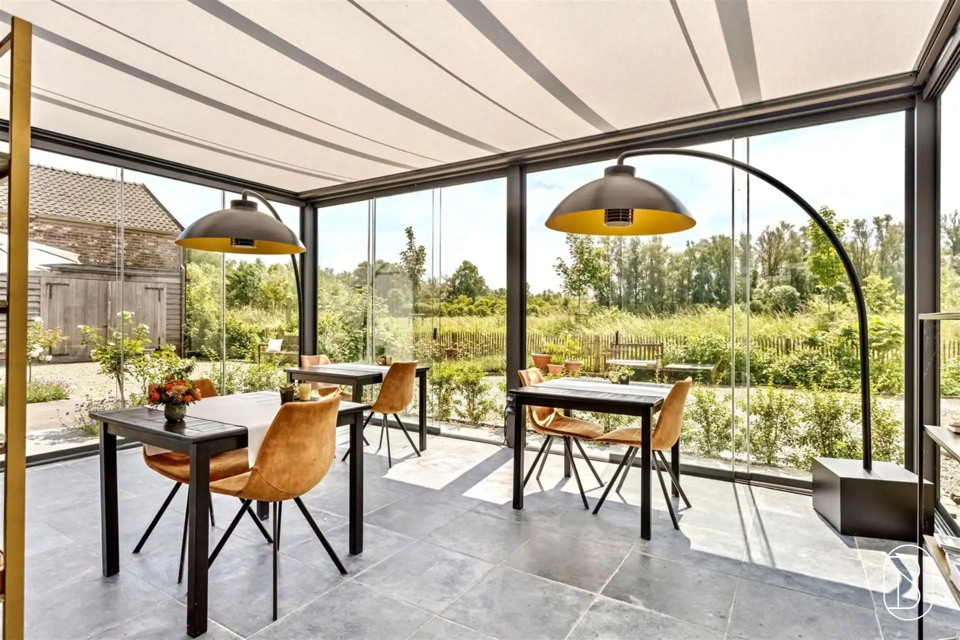 UNIEK gelegen prachtig energiezuinig LANDHUIS (ideale B&B). foto 12