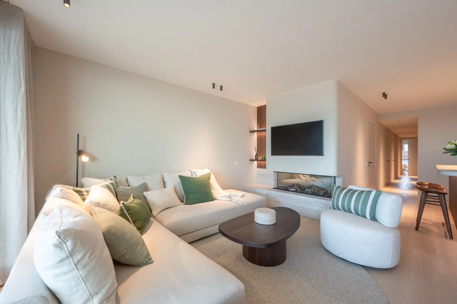 Luxueus afgewerkt nieuwbouwappartement met frontaal zeezicht, ruime terrassen, nabij het Albertplein.  foto 4