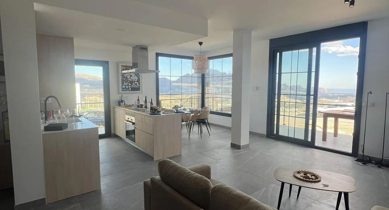 Modern woongenot in Polop: nieuwbouw halfvrijstaande villa's met zwembad en terrassen foto 5