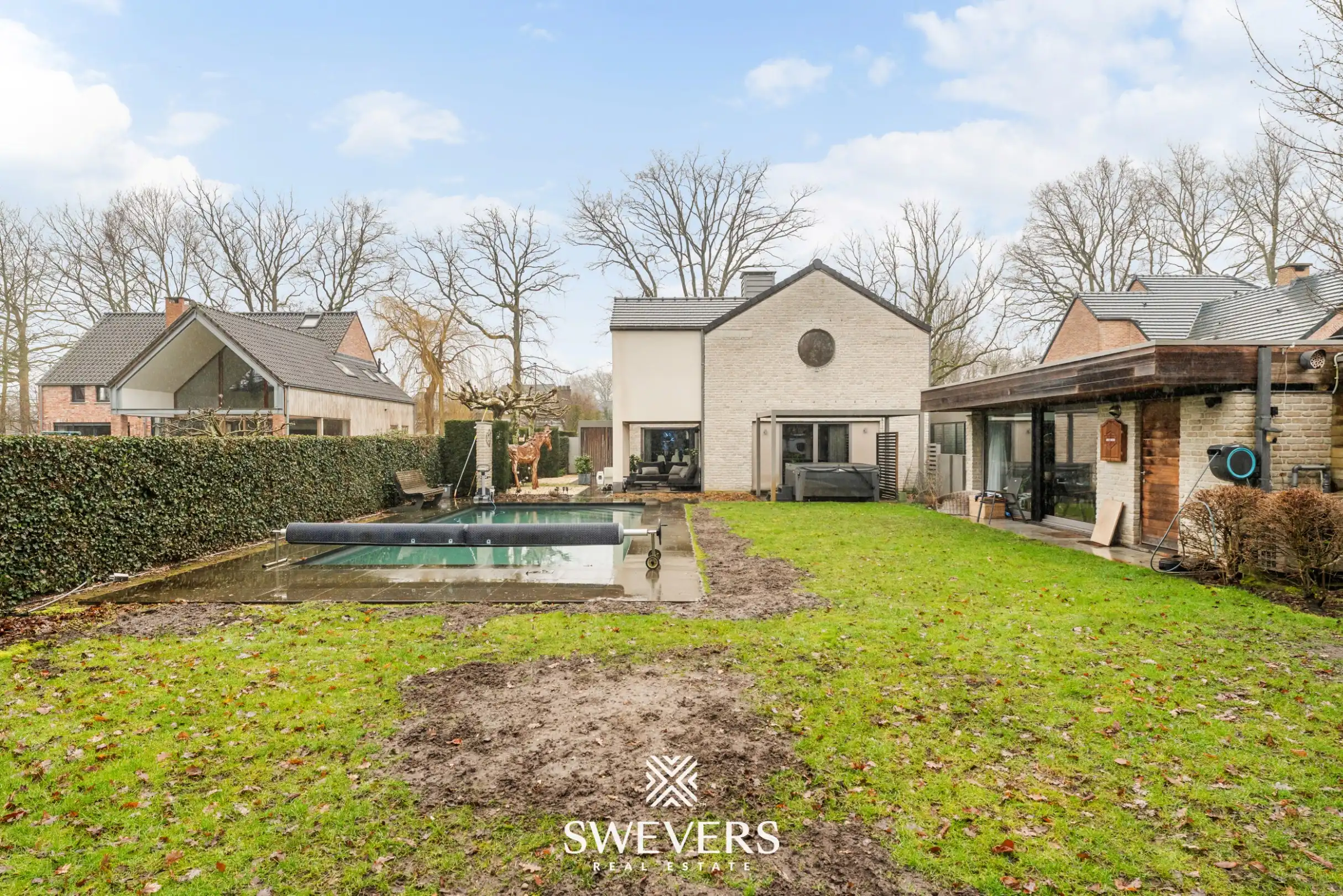 Villa met luxueus poolhouse, verwarmd zwembad en absolute topligging in Zonhoven foto 35
