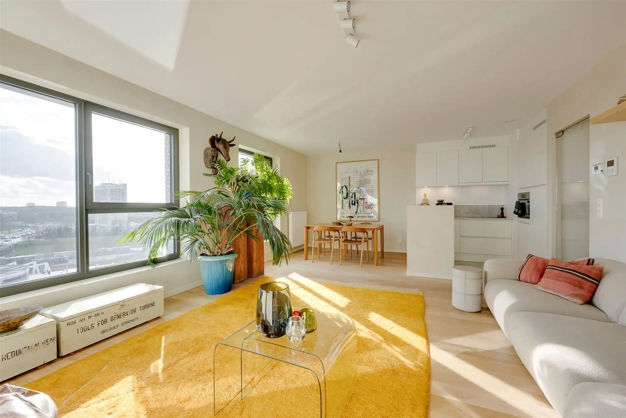 Recent appartement met unieke vergezichten nabij Domein Hertoghe foto {{pictureIndex}}