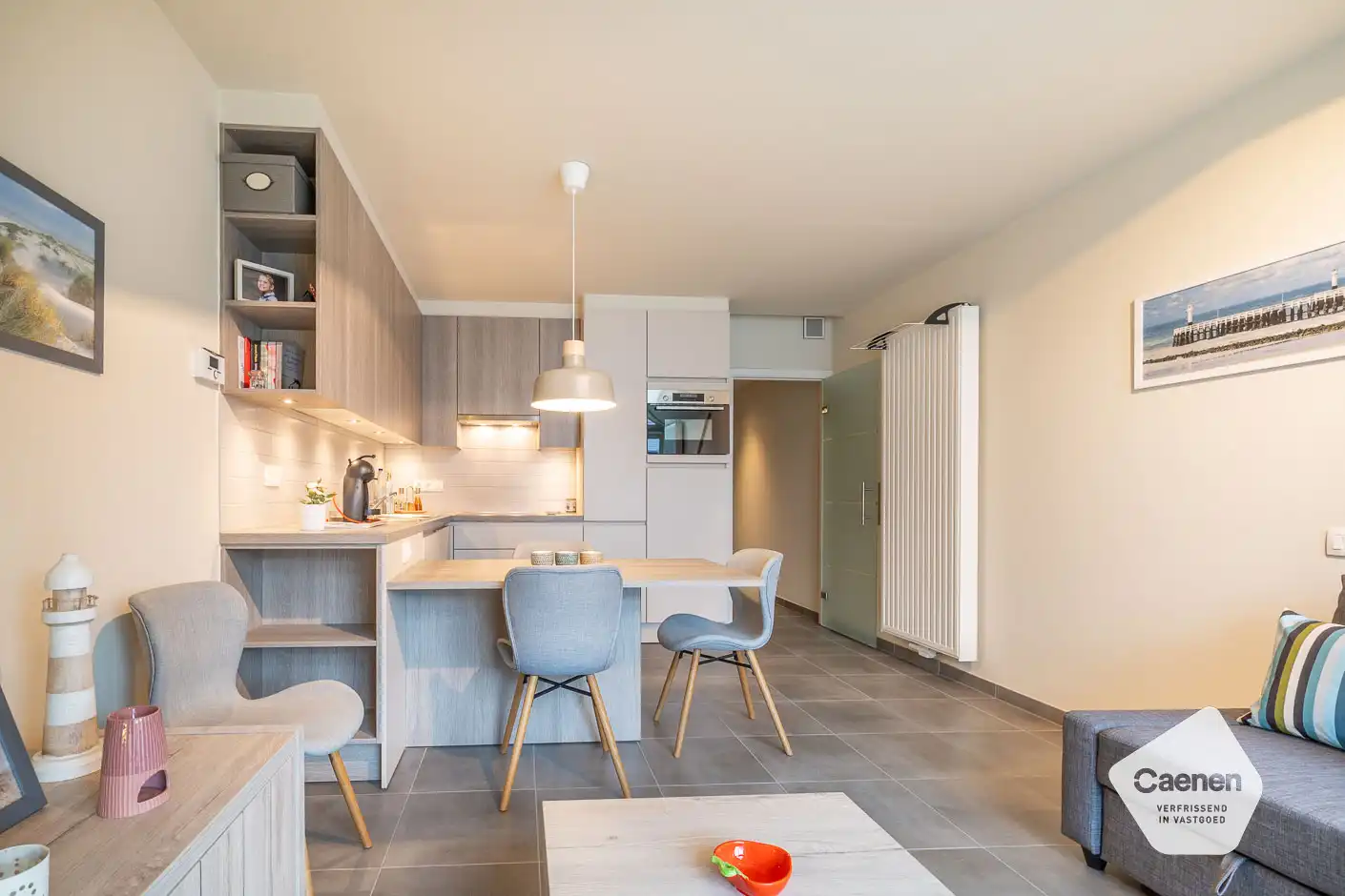 Instapklaar app met terras op topligging in Westende-Bad foto {{pictureIndex}}