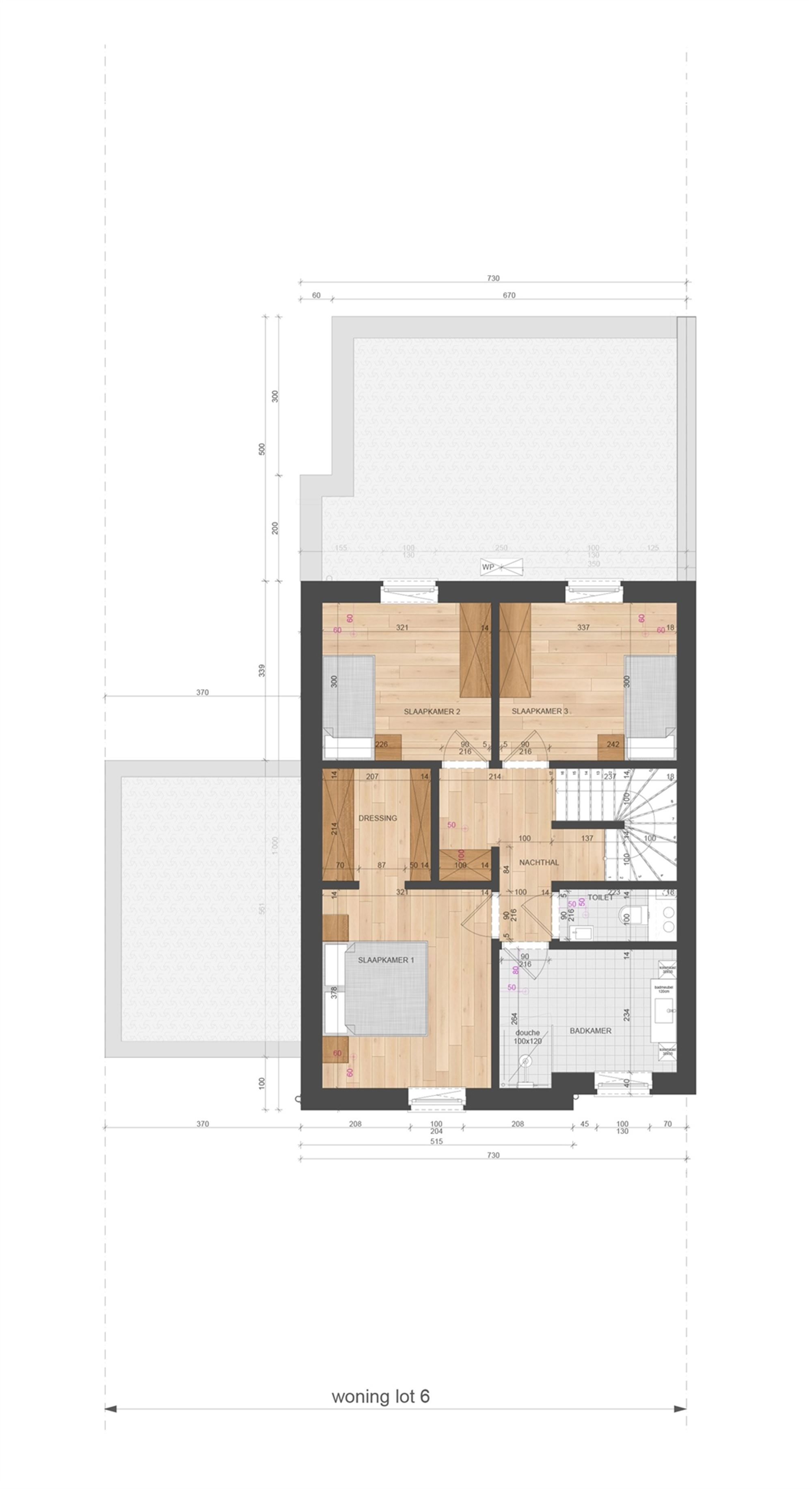 NIEUWBOUWWONING MET 3 SLAAPKAMERS UITERST CENTRAAL DOCH RUSTIG GELEGEN TE ZONHOVEN foto 12