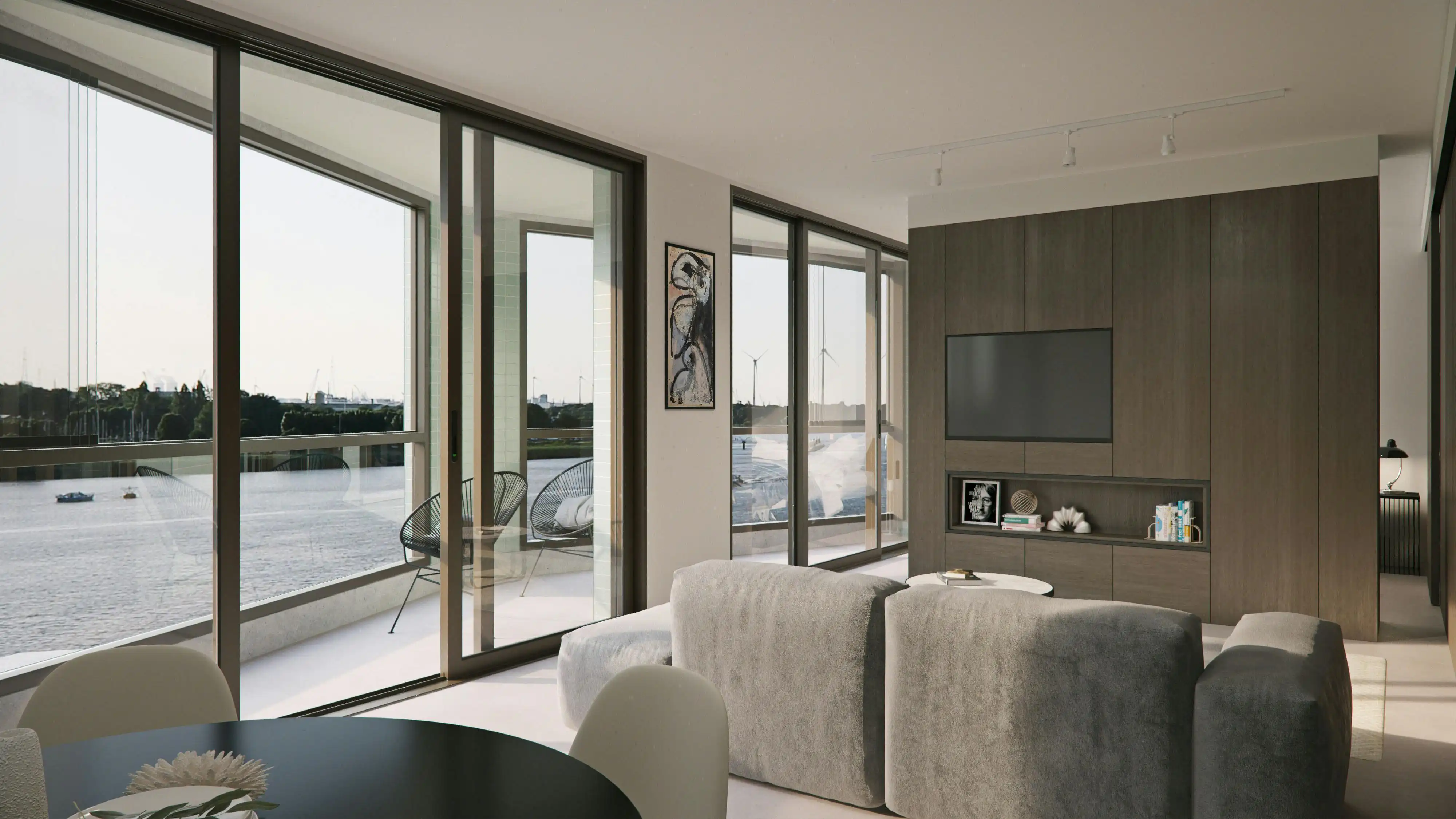 A0702 Rivert nieuwbouwappartement  te Antwerpen  foto {{pictureIndex}}