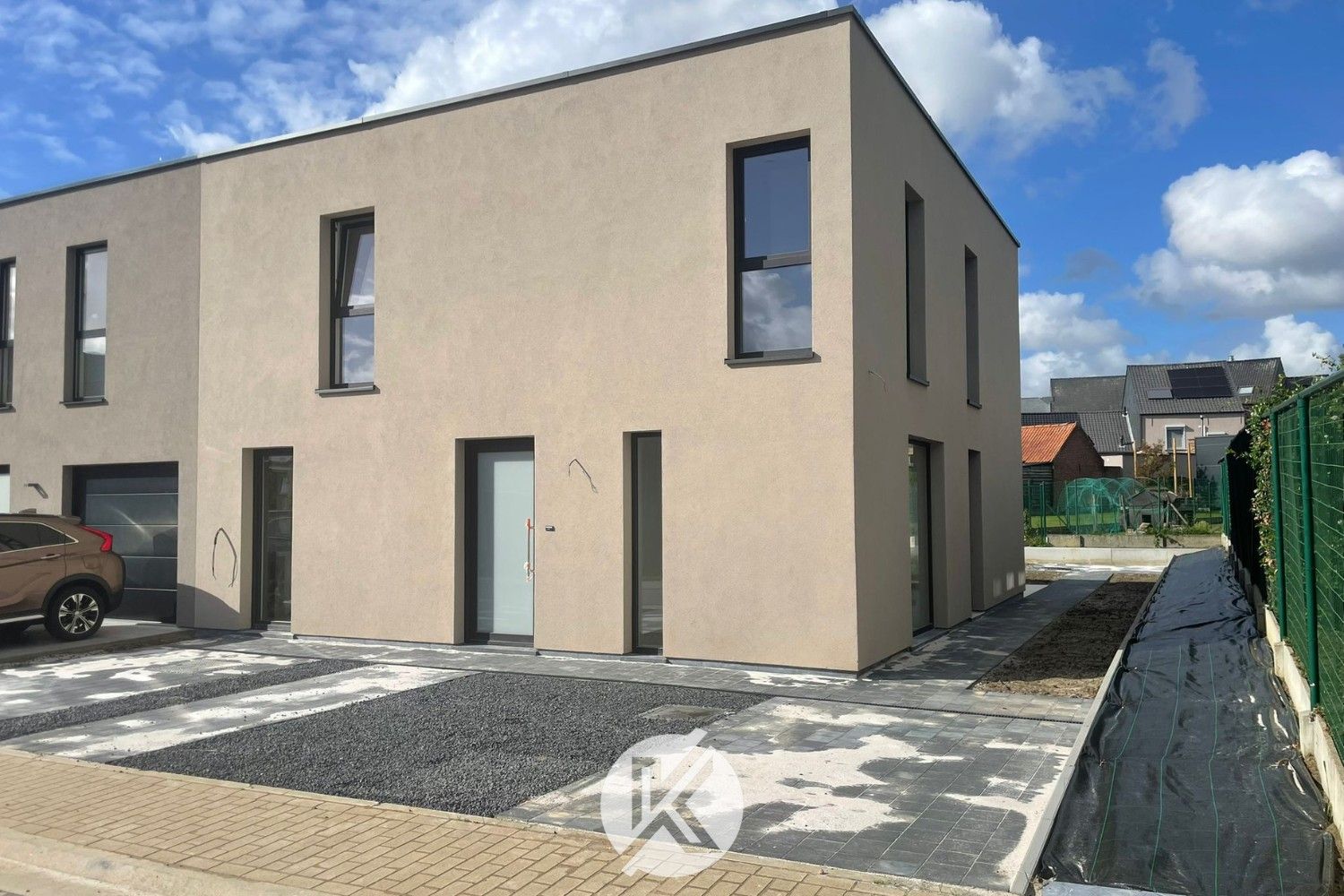 Duurzame, halfopen nieuwwbouwoning in Herzele foto 3