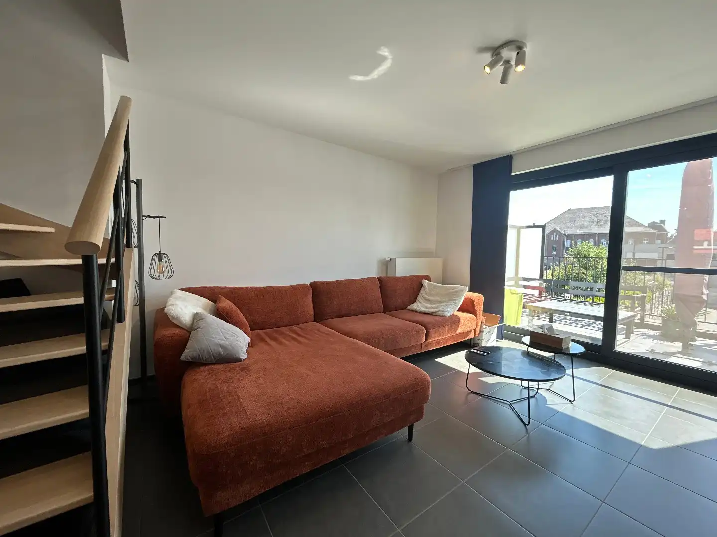 Duplexappartement met 2 slaapkamers in hartje Haacht foto 2