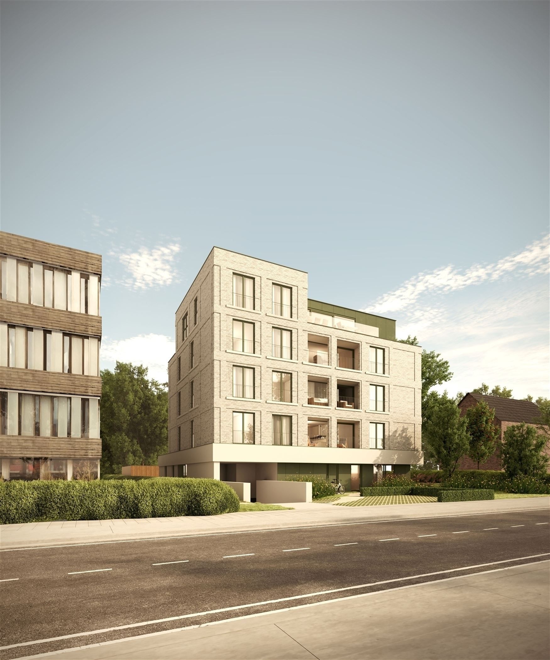 Zonovergoten tuinappartement aan de rand van Gent foto 5