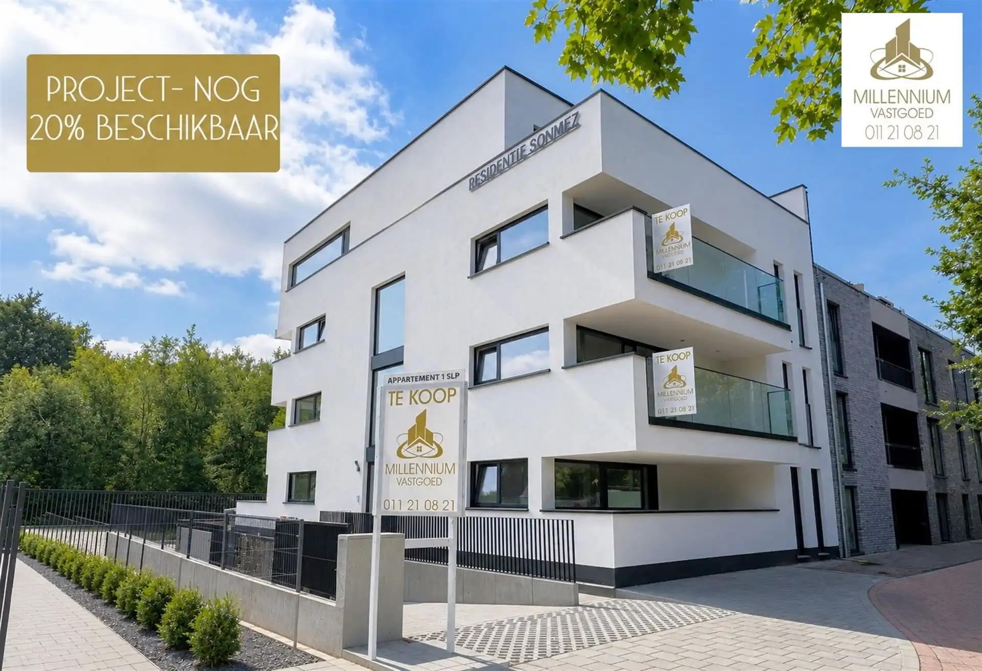 Moderne 1-Slpk BEN-appartement in Genk foto 20