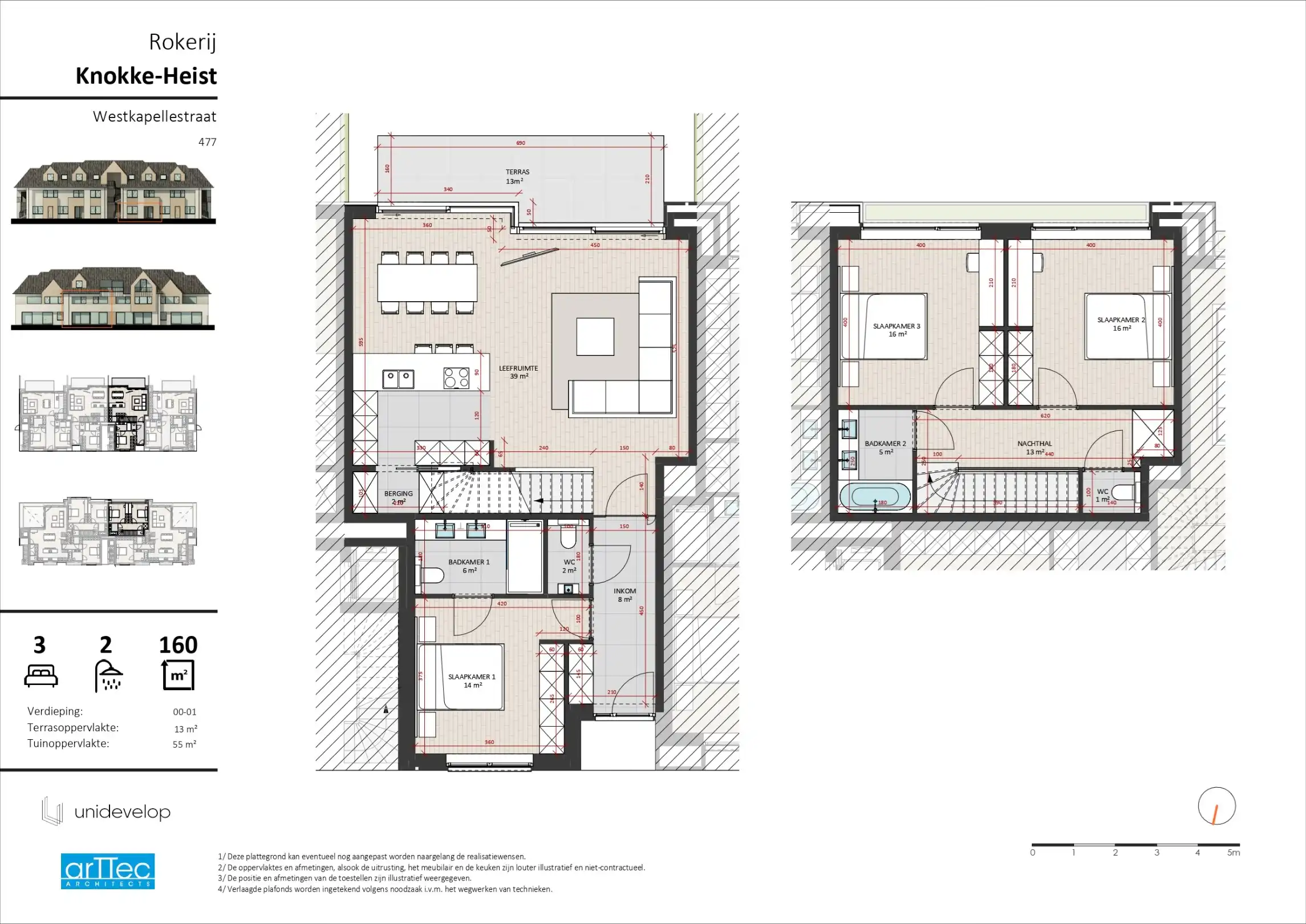 Zeer ruime duplex stapelwoning in Res. Rokerij – Westkapelle foto 4