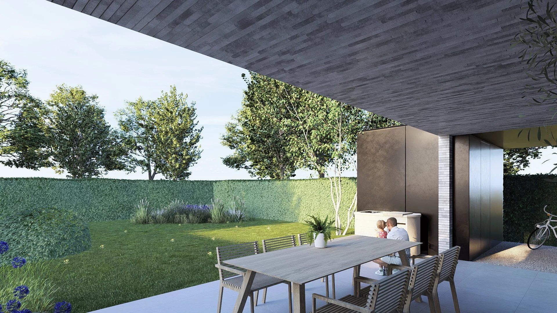 EXCLUSIEVE NIEUWBOUWWONING MET 3 SLPK'S OP HALFOPEN PERCEEL VAN 4A06CA IN DIEPENBEEK foto 5